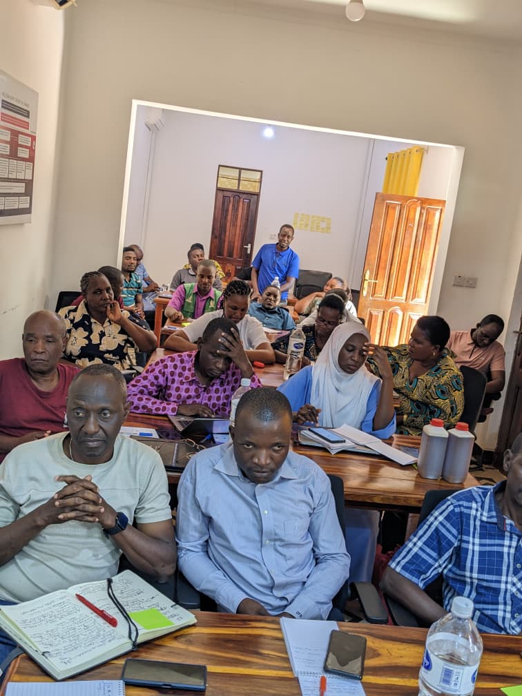 Advocacy training classroom session